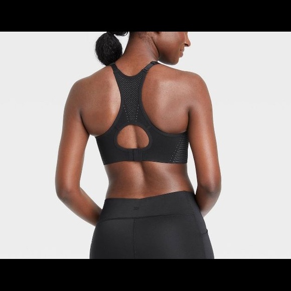 All in Motion™ Women's High Support Seamless Bonded Bra - Black - Picture 3 of 8